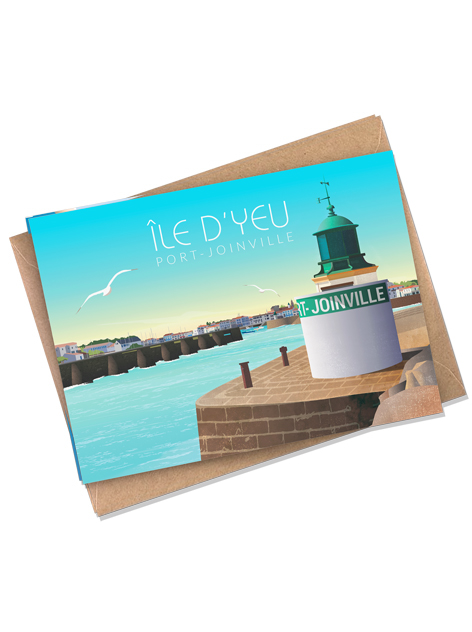 Ile d'Yeu - Port Joinville - Carte postale