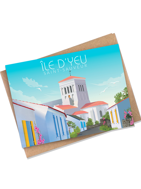 Ile d'Yeu -  Saint-Sauveur -  Carte postale
