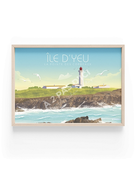 Ile d'Yeu - La Pointe des Corbeaux - carte postale