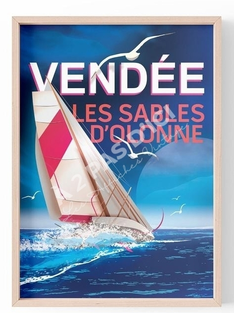 Les Sables d'Olonne - Vendée Globe -  Magnet