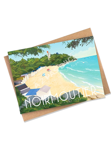 Noirmoutier  -L'Anse rouge - Carte postale