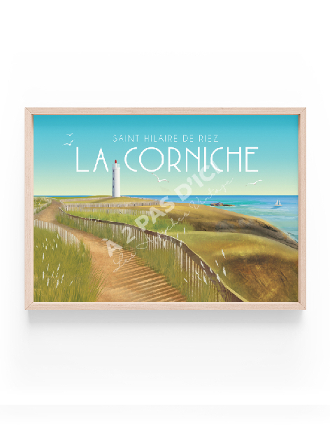 Saint Hilaire de Riez  - La Corniche - Magnet