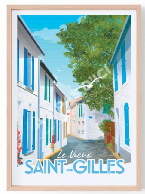 Saint-Gilles-Croix-de-vie -  Le vieux Saint-Gilles - Carte postale