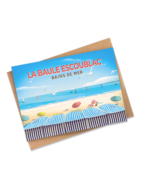La Baule - Bains de Mer - Carte postale
