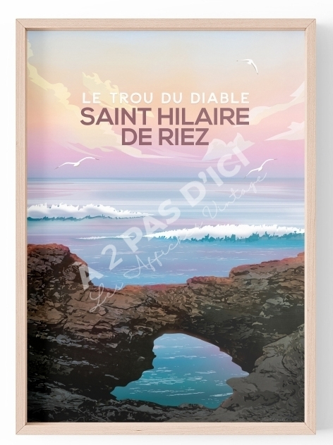Saint-Hilaire-de-Riez - Le Trou du Diable -  Magnet