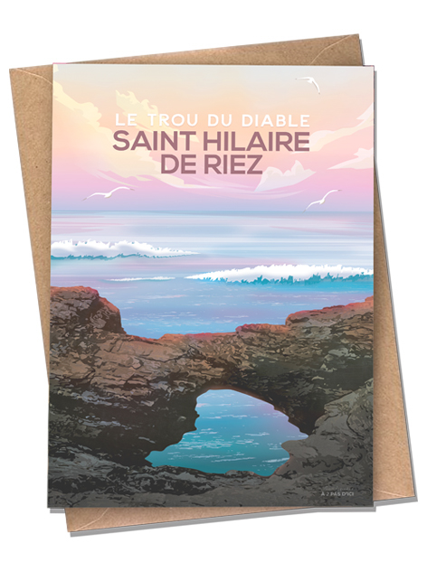 Saint-Hilaire-de-Riez - Le Trou du Diable - Carte Postale