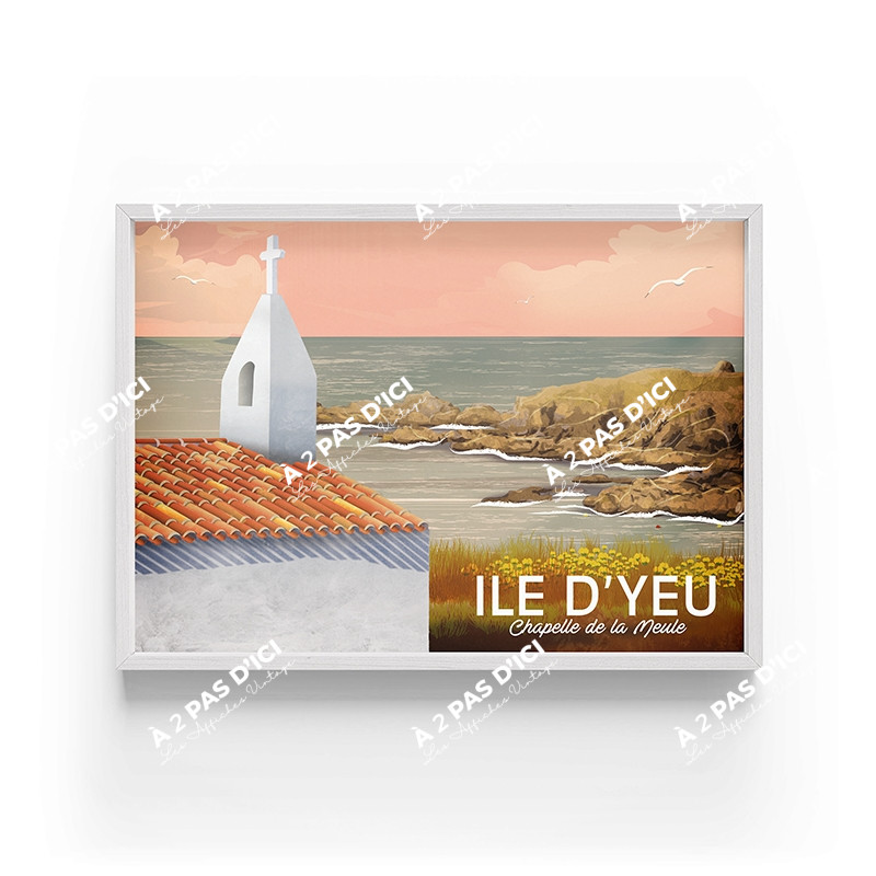 Ile d'Yeu - Chapelle de la Meule - Magnet