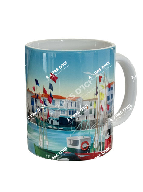 Ile d'yeu - Port Joinville - Le port bateau - MUG