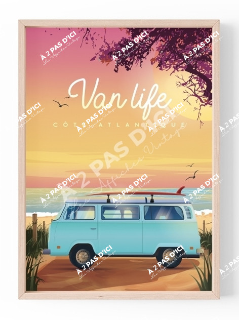 Generaliste- Van life - Côte Atlantique - Magnet