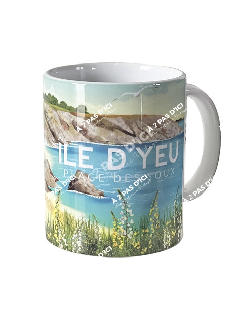 Ile d'yeu - Plage des soux - MUG