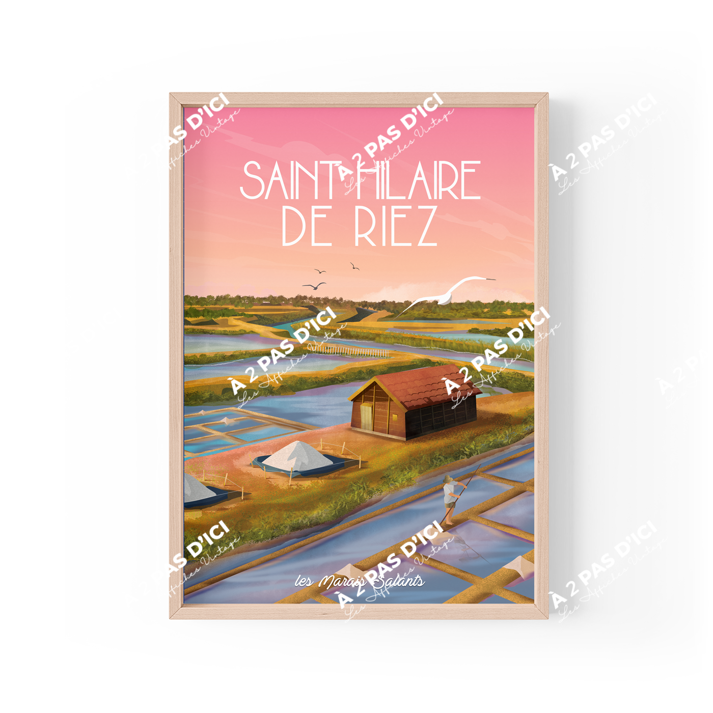 Saint-Hilaire-de-Riez - Les Marais Salants - Magnet
