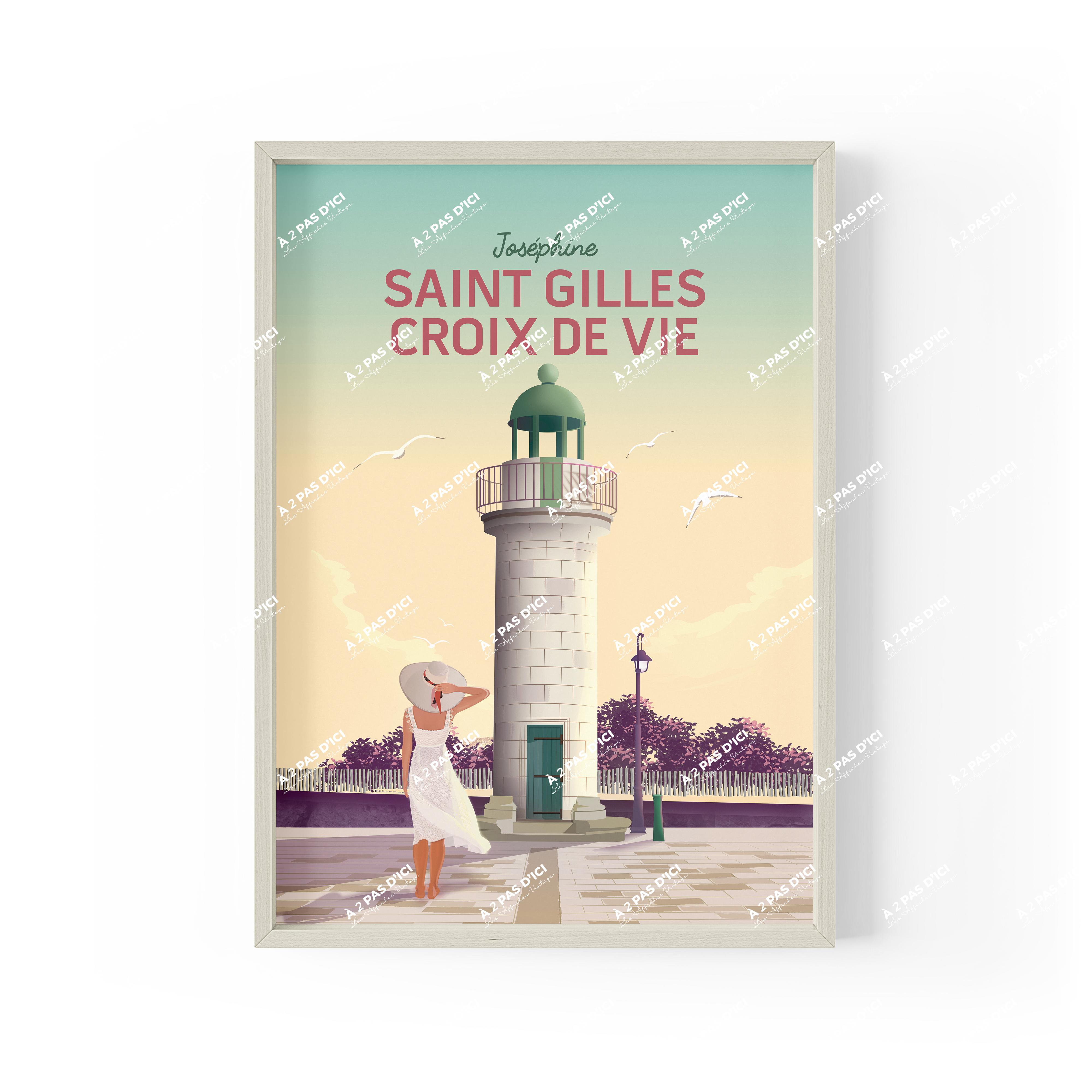 Saint-Gilles-Croix-de-Vie - La Tour Joséphine - Carte postale