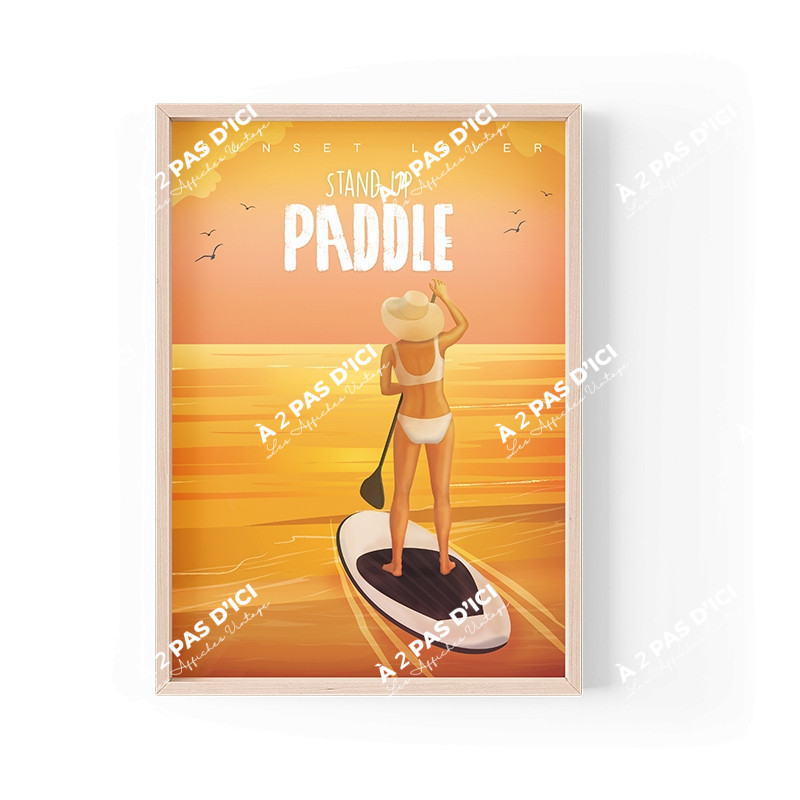 Generaliste - Stand Up Paddle - Carte postale