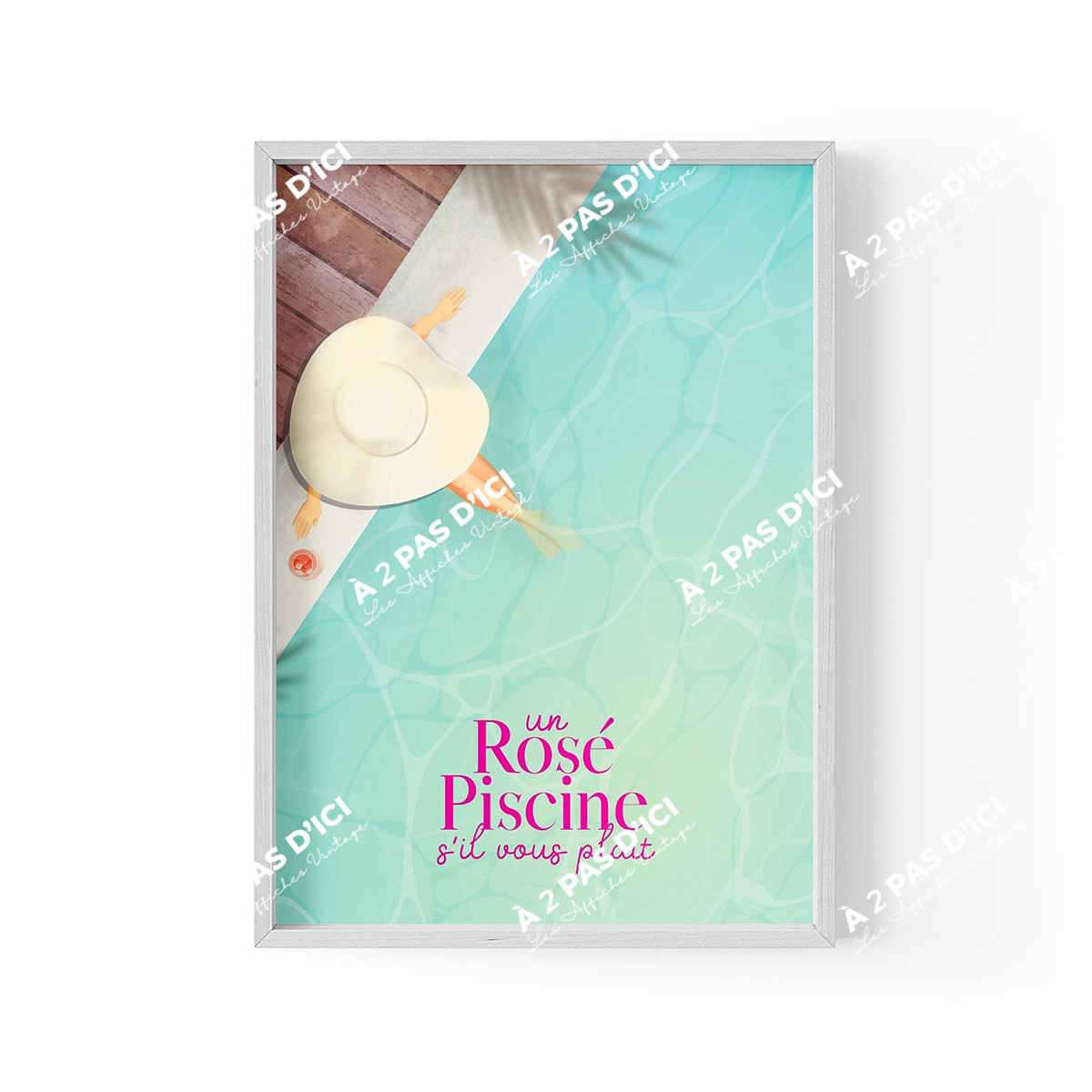 Generaliste - Magnet Rosé Piscine