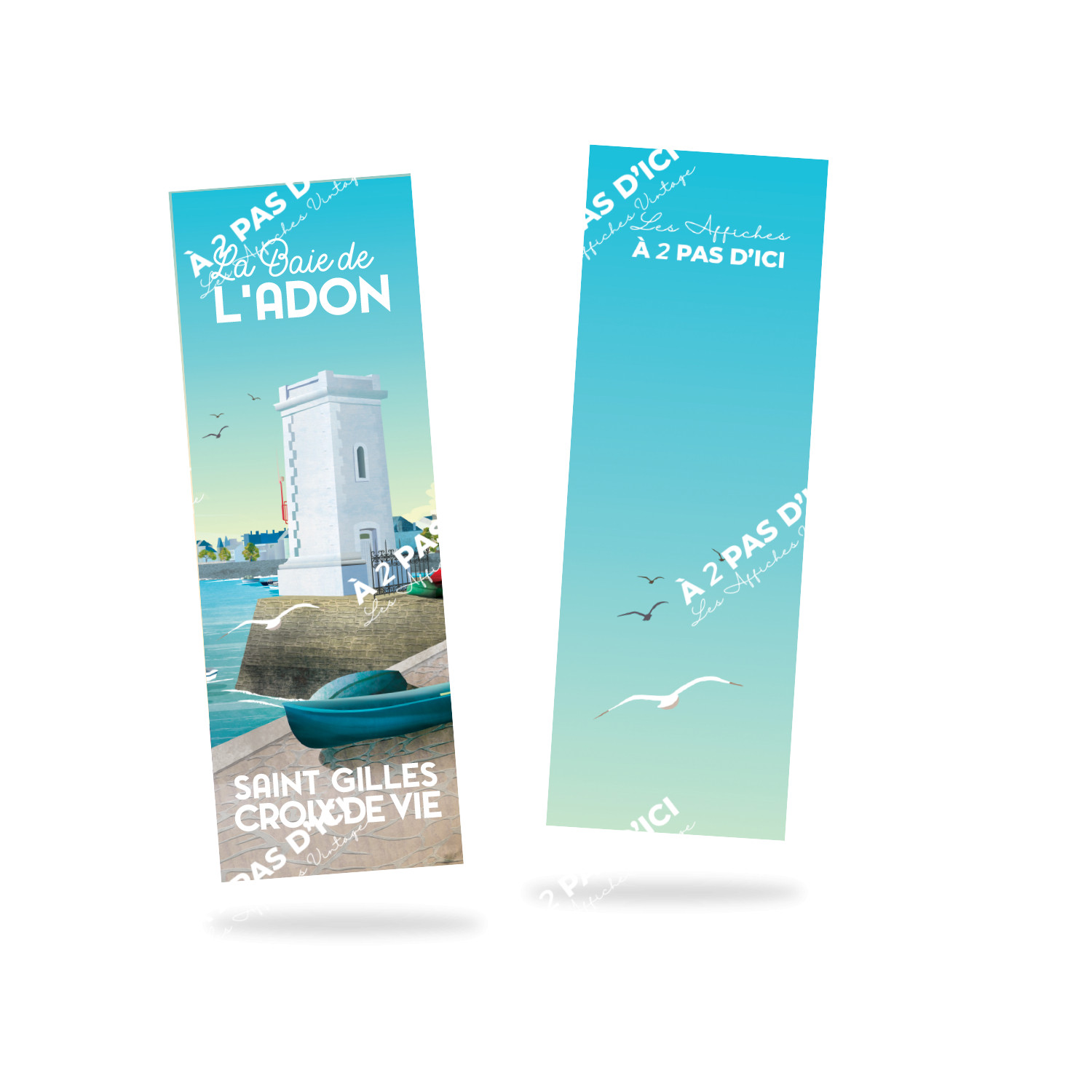 Saint-Gilles-Croix-de-Vie - La baie - Marque-pages