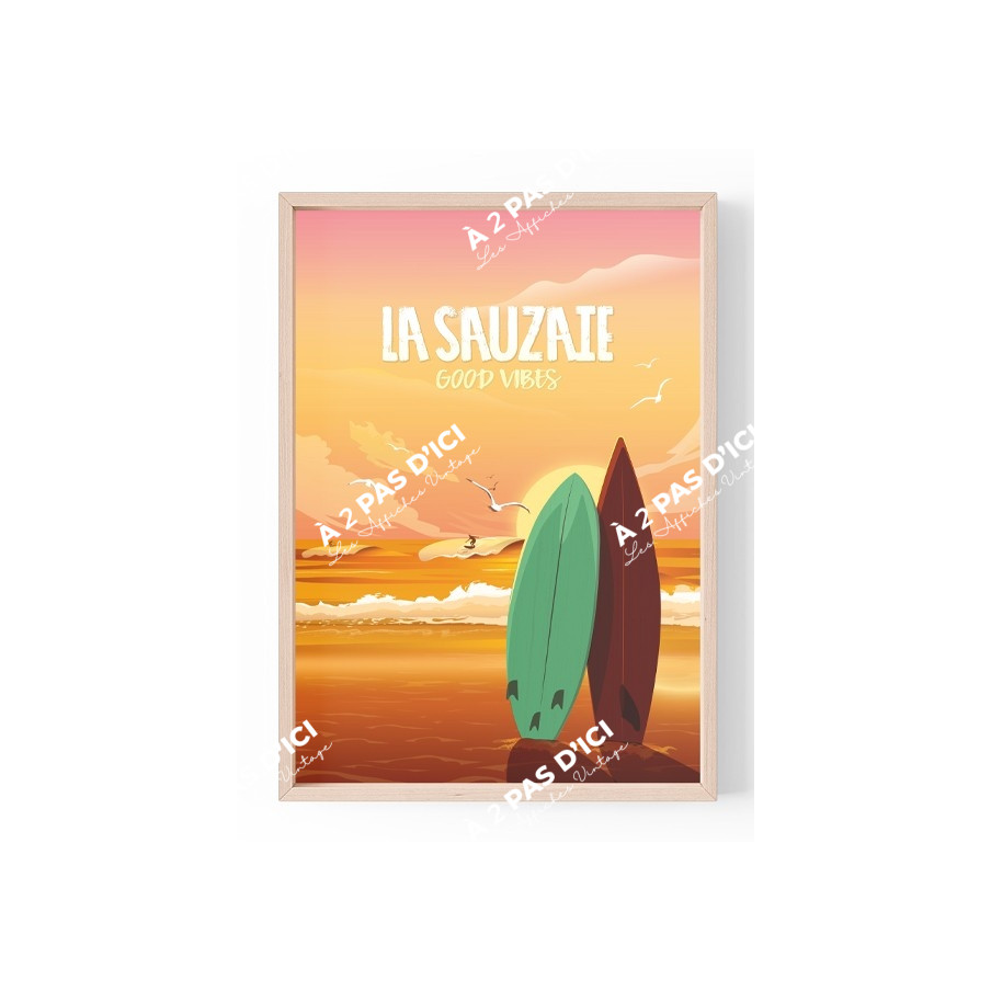 Bretignolles-sur-Mer - la Sauzaie - Carte postale